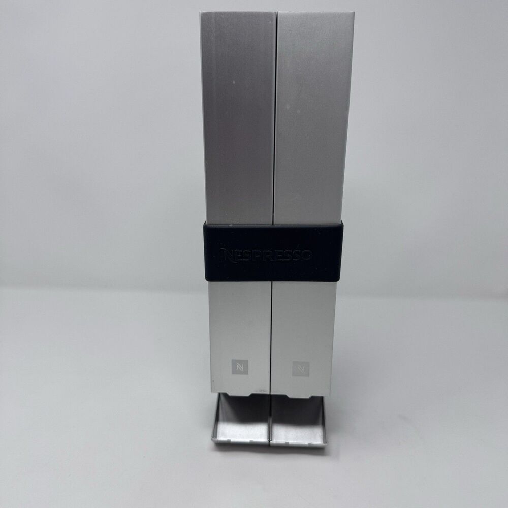 Nespresso Pixie Sleeve Capsule Dispenser Aluminum Holder 40 Pods Coffee
